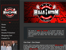 Tablet Screenshot of hillsvsautism.org